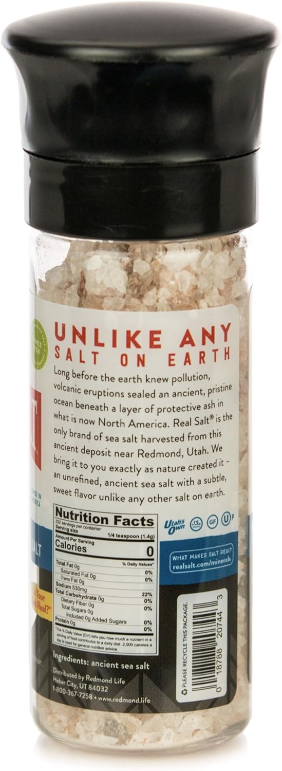 Redmond Real Salt - Ancient Coarse Sea Salt Grinder 4.75 Oz