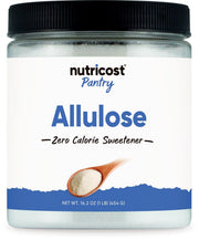 Nutricost Allulose Sweetener 1lb - KETO Sugar, 0 Calorie, Low Carb