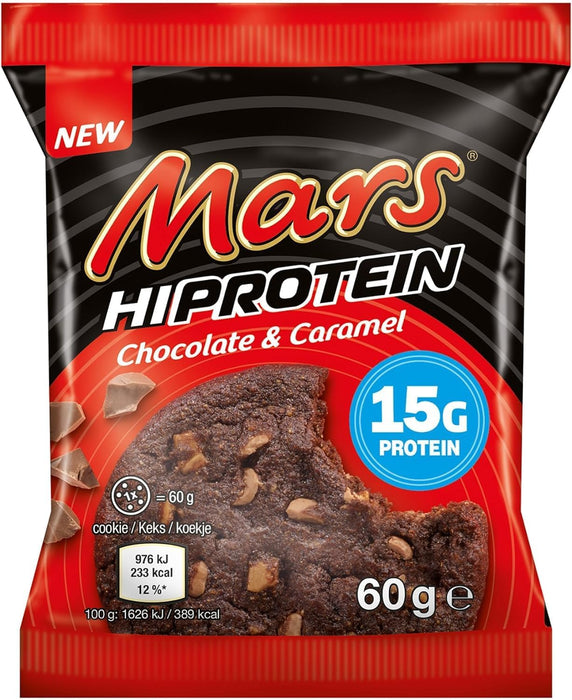 Mars Protein Cookie Chocolate and Caramel 12 x 60g