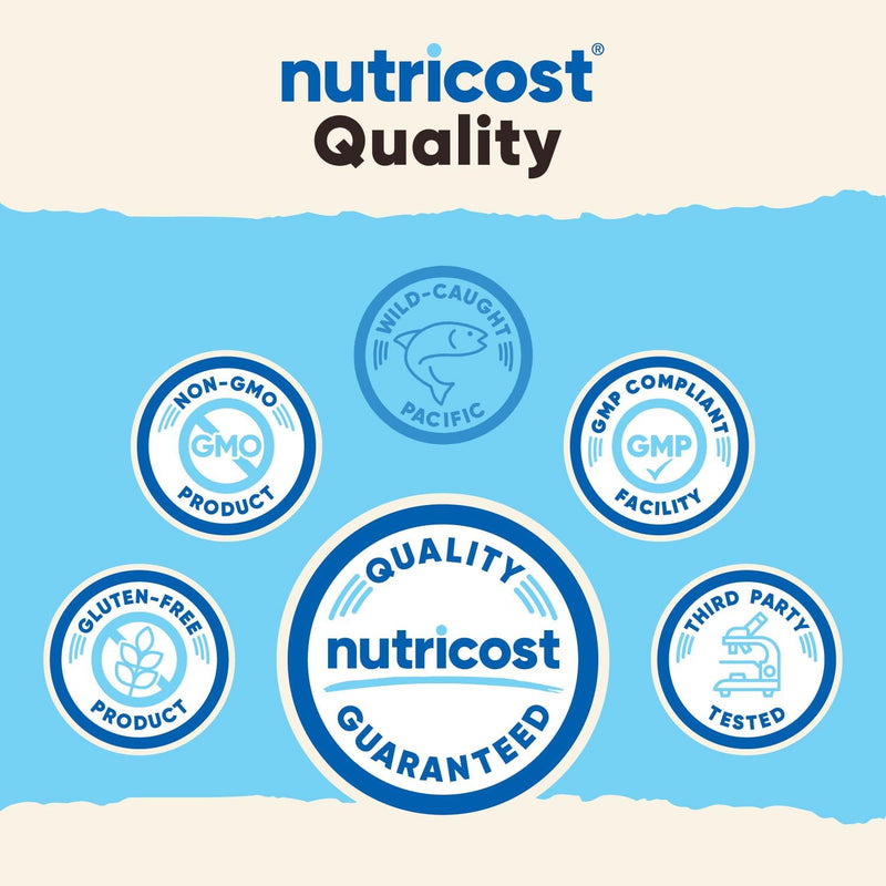 Nutricost Marine Collagen Powder Wild Caught Fish (8 oz) - 23 Servings, 10 G Protein Per Serving