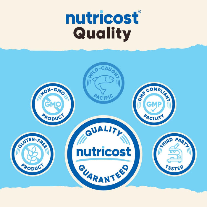 Nutricost Marine Collagen Powder Wild Caught Fish (8 oz) - 23 Servings, 10 G Protein Per Serving
