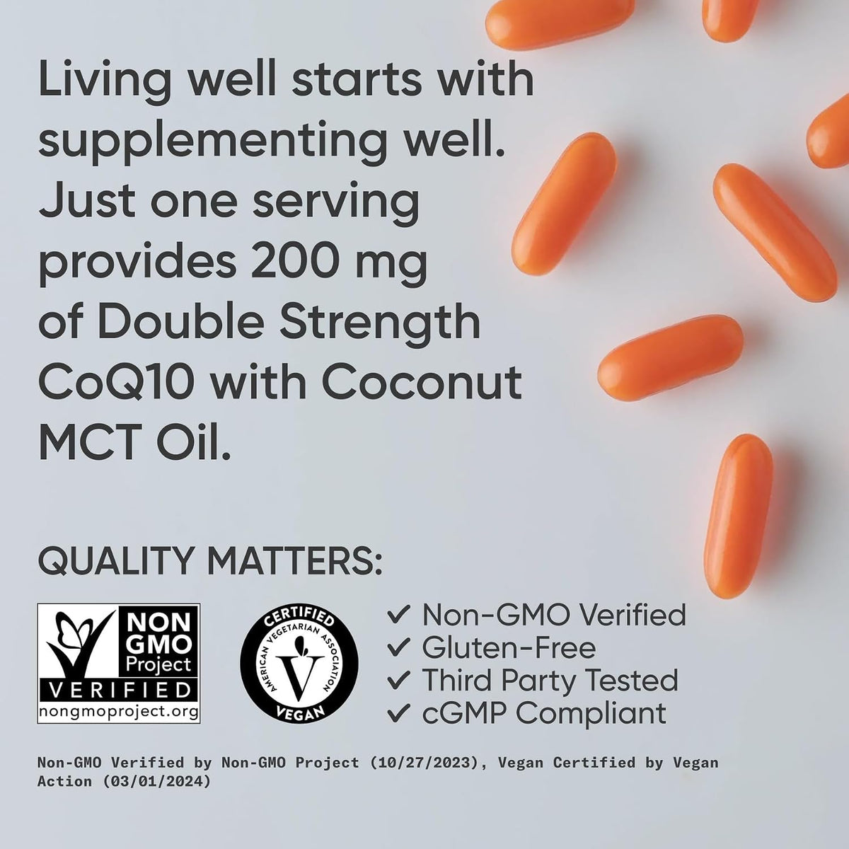 Sports Research CoQ10 200mg - 90 Veggie softgels