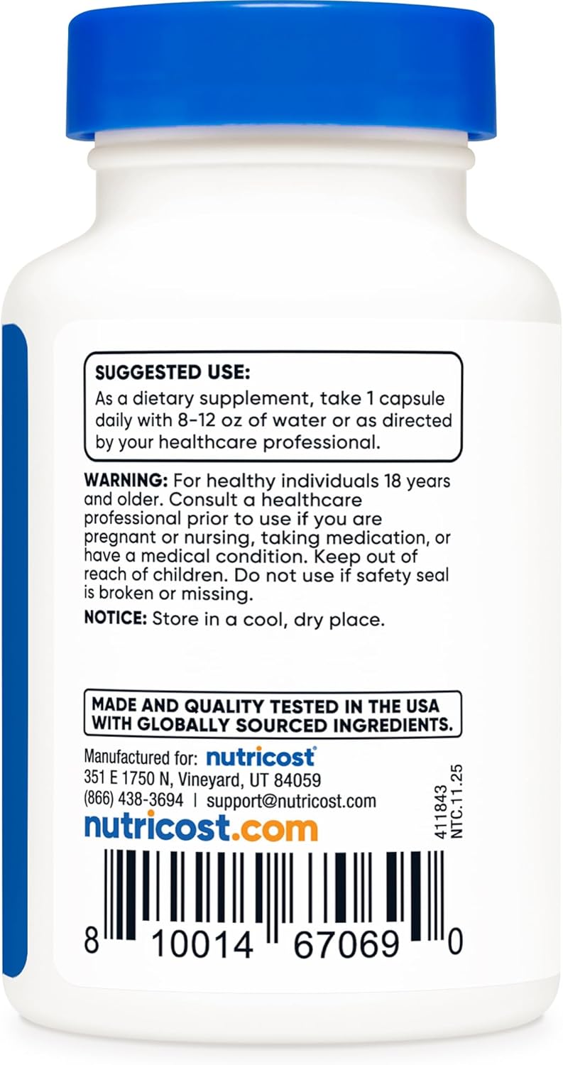 Nutricost Tudca 500mg - 30 Capsules