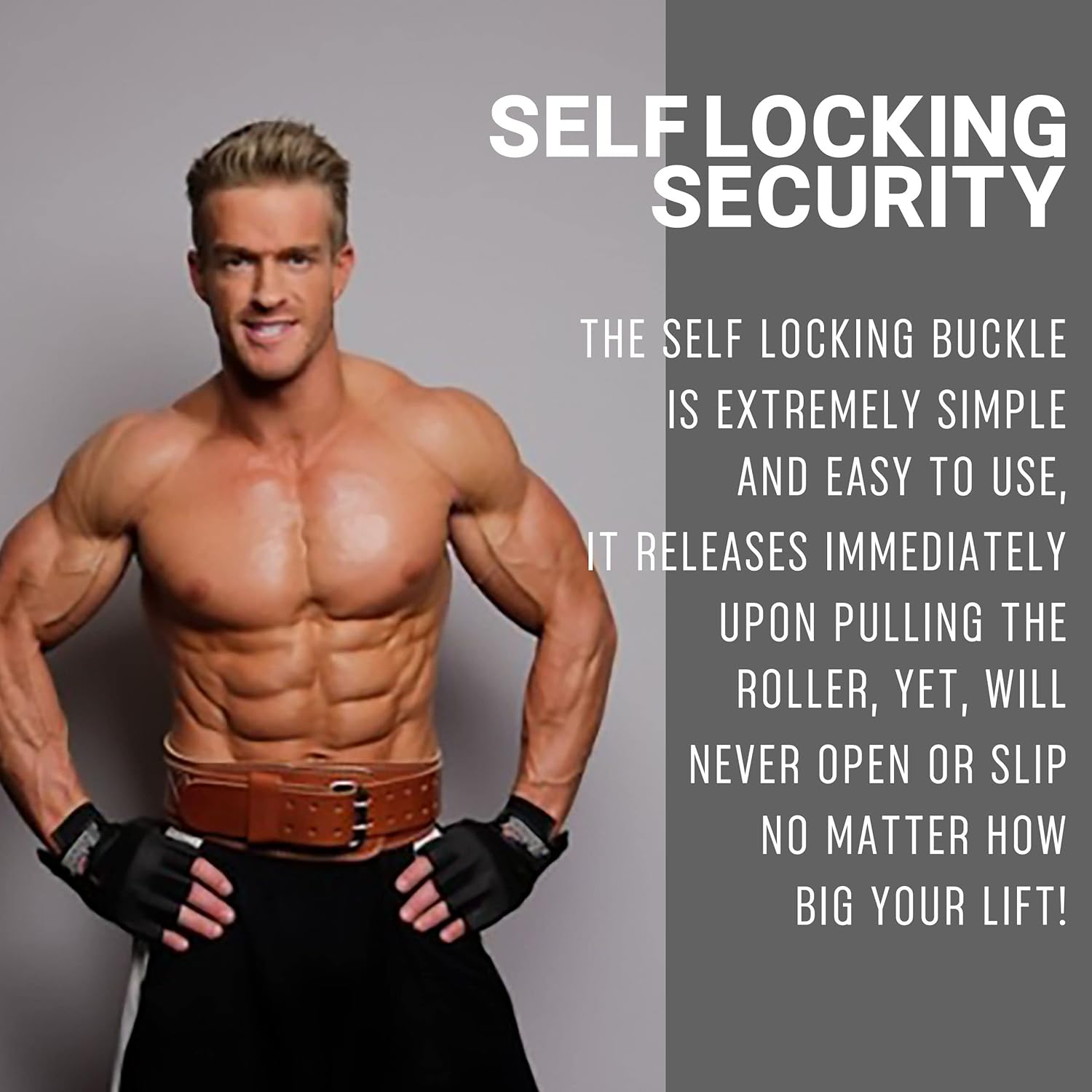 Schiek SL2004 Power Leather Contour Belt - Small