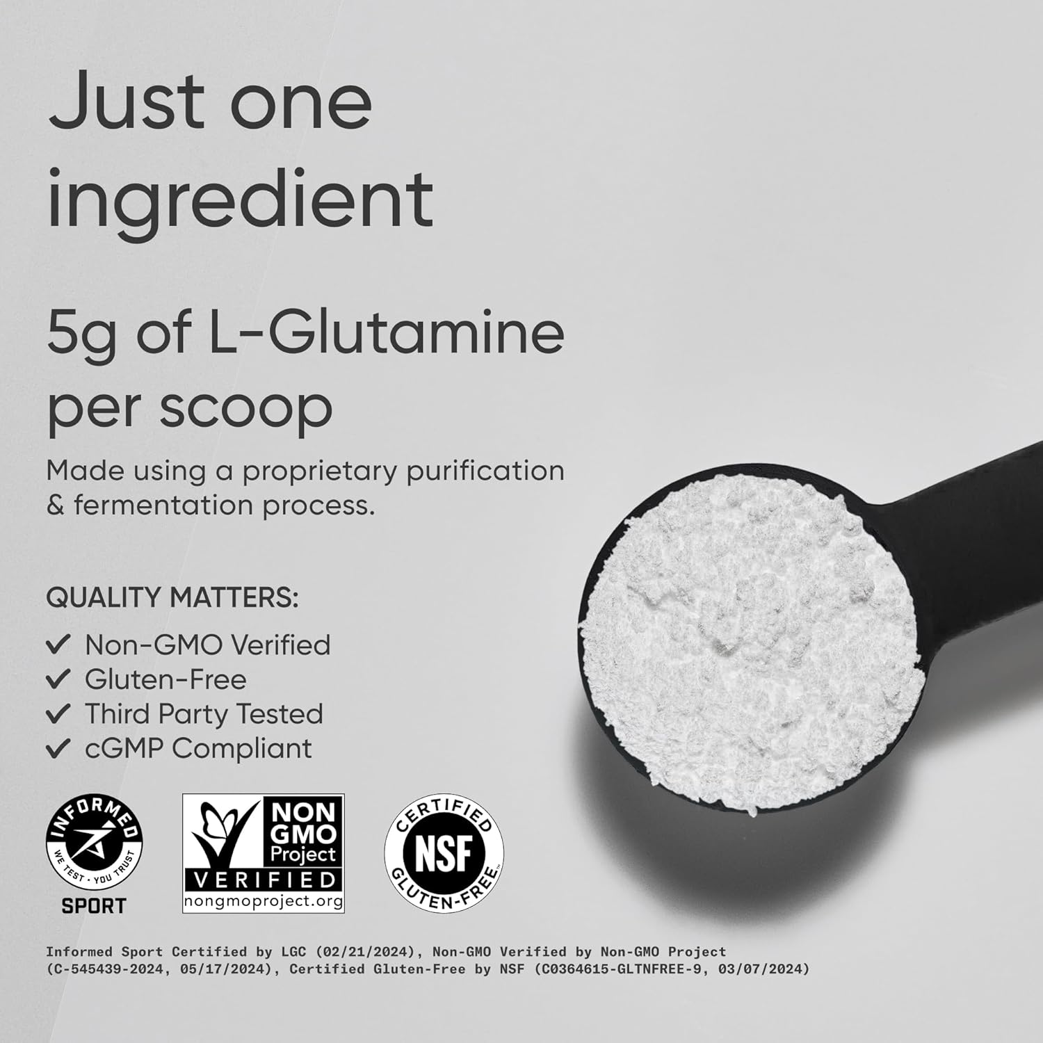 Sports Research L-Glutamine 300g - Unflavoured