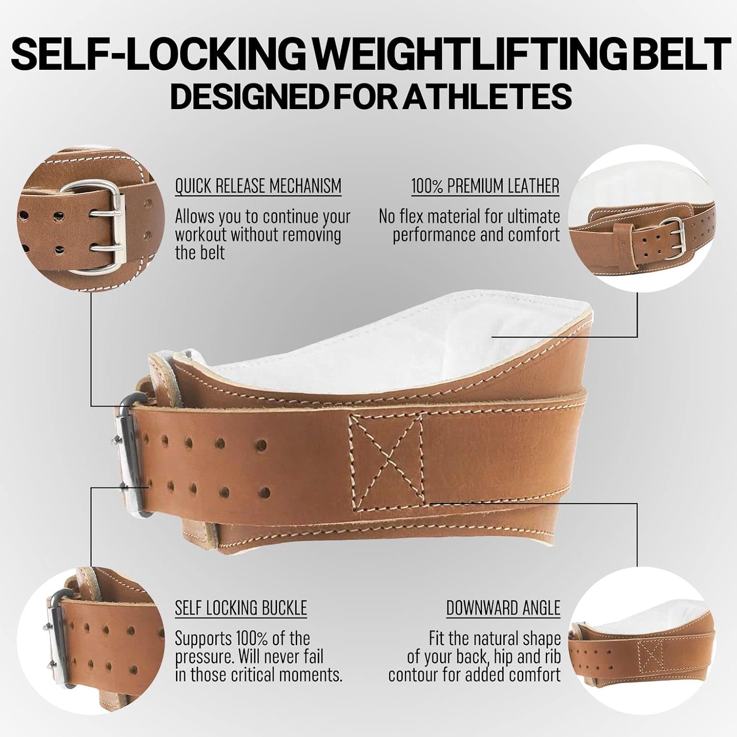 Schiek Model L2006 Leather Lifting Belt