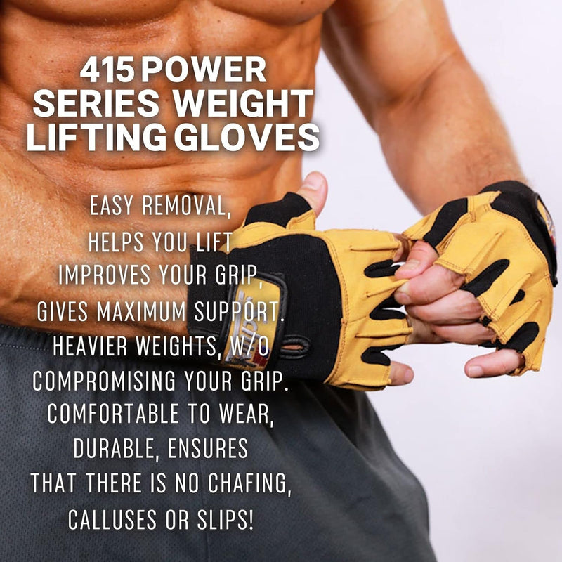 Schiek Model 415 Power Series Lifting Gloves