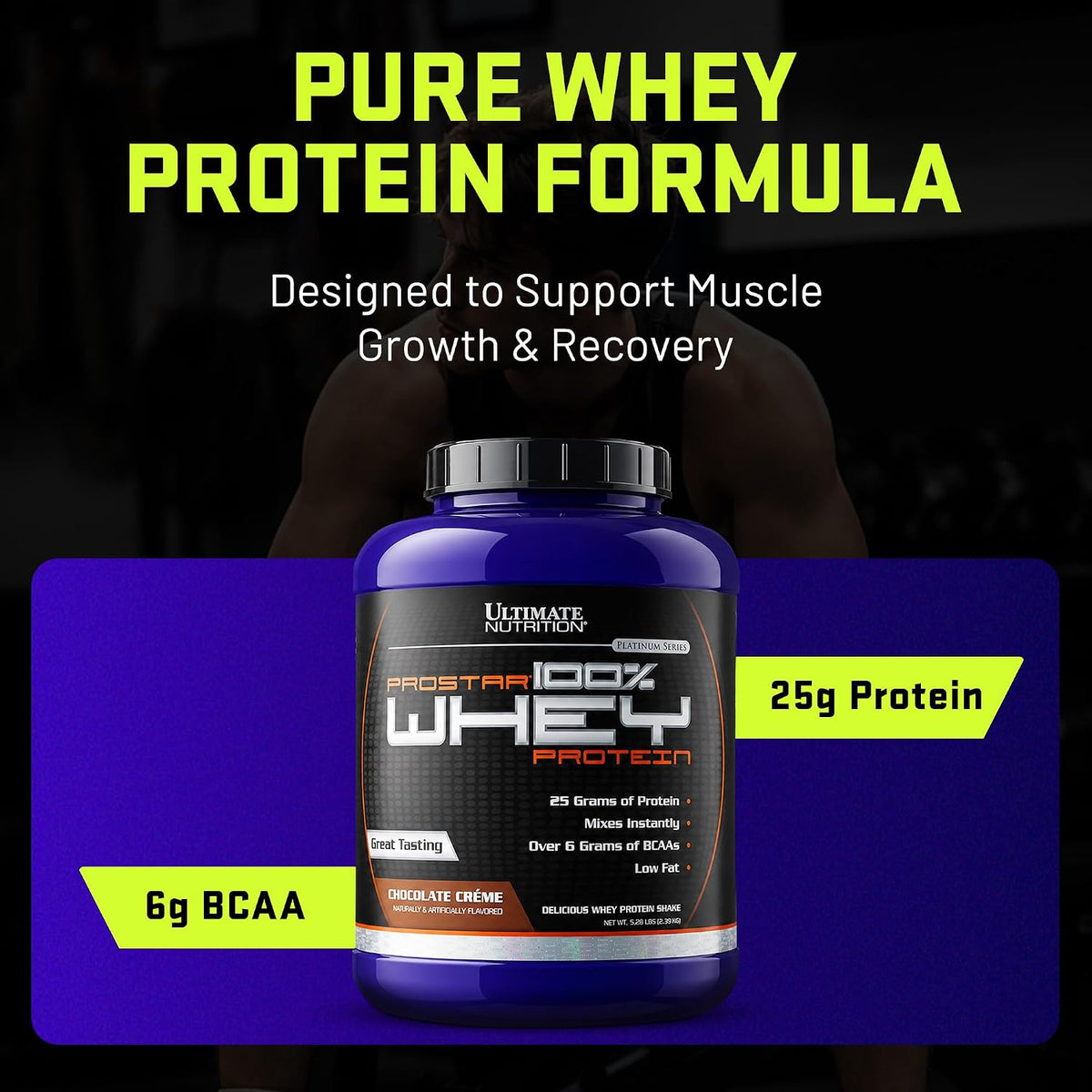 Ultimate Nutrition Prostar 100% Whey Protein - 5.28lb