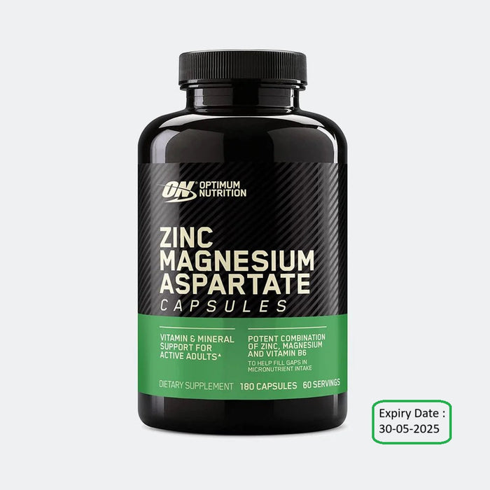 Optimum Nutrition ZMA Zinc Magnesium Aspartate, Muscle Recovery