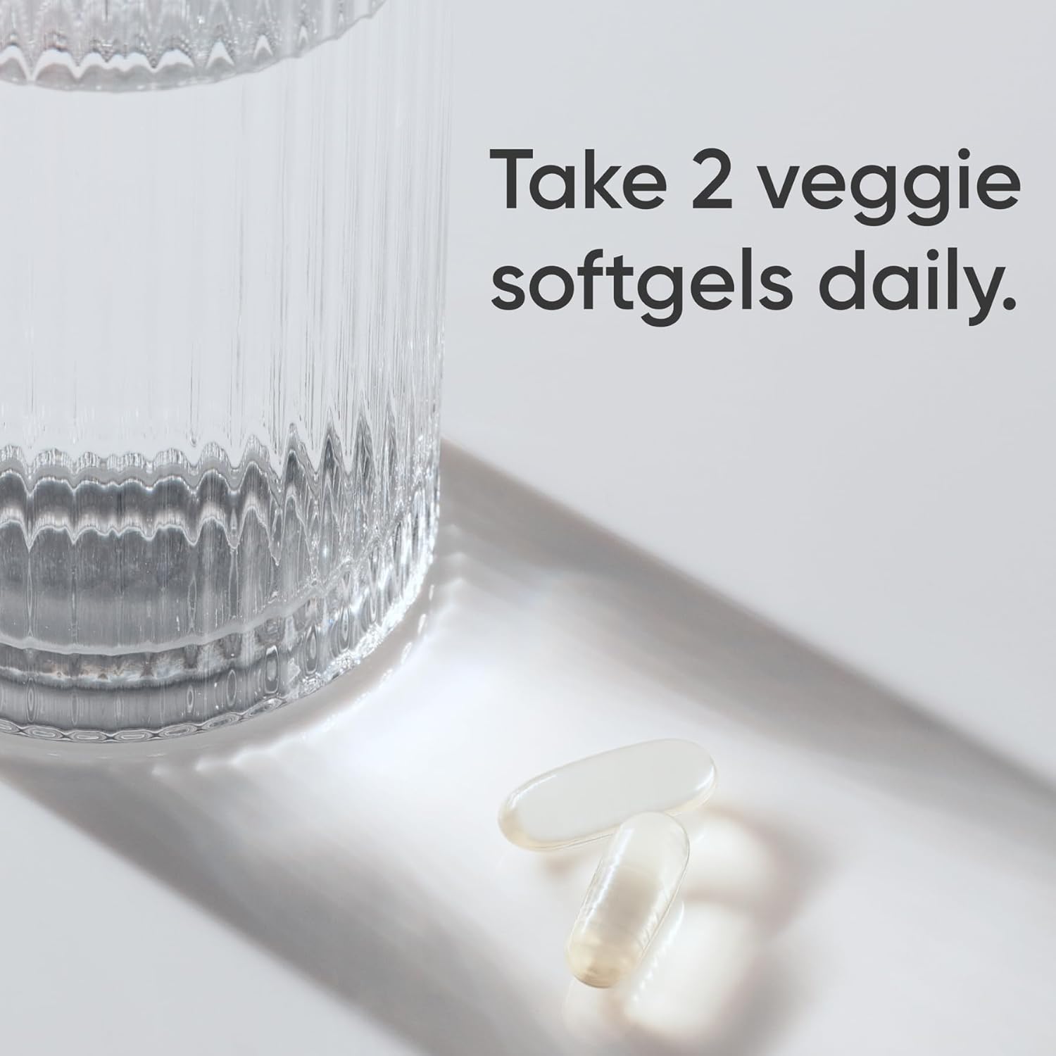 Sports Research Vegan Omega-3 1400mg Algae Oil, 60 Veggie softgels - Highest Levels of Vegan DHA & EPA Fatty Acids