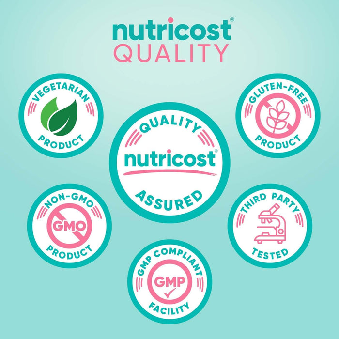 Nutricost Folic Acid for Women with Biotin and Vitamin B12, 120 Capsules - Veggie Caps, Non-GMO & Gluten Free