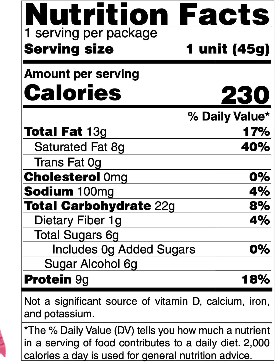 Mrs Taste Cookie Bar 45g - Pack of 12 - Clearance Sale