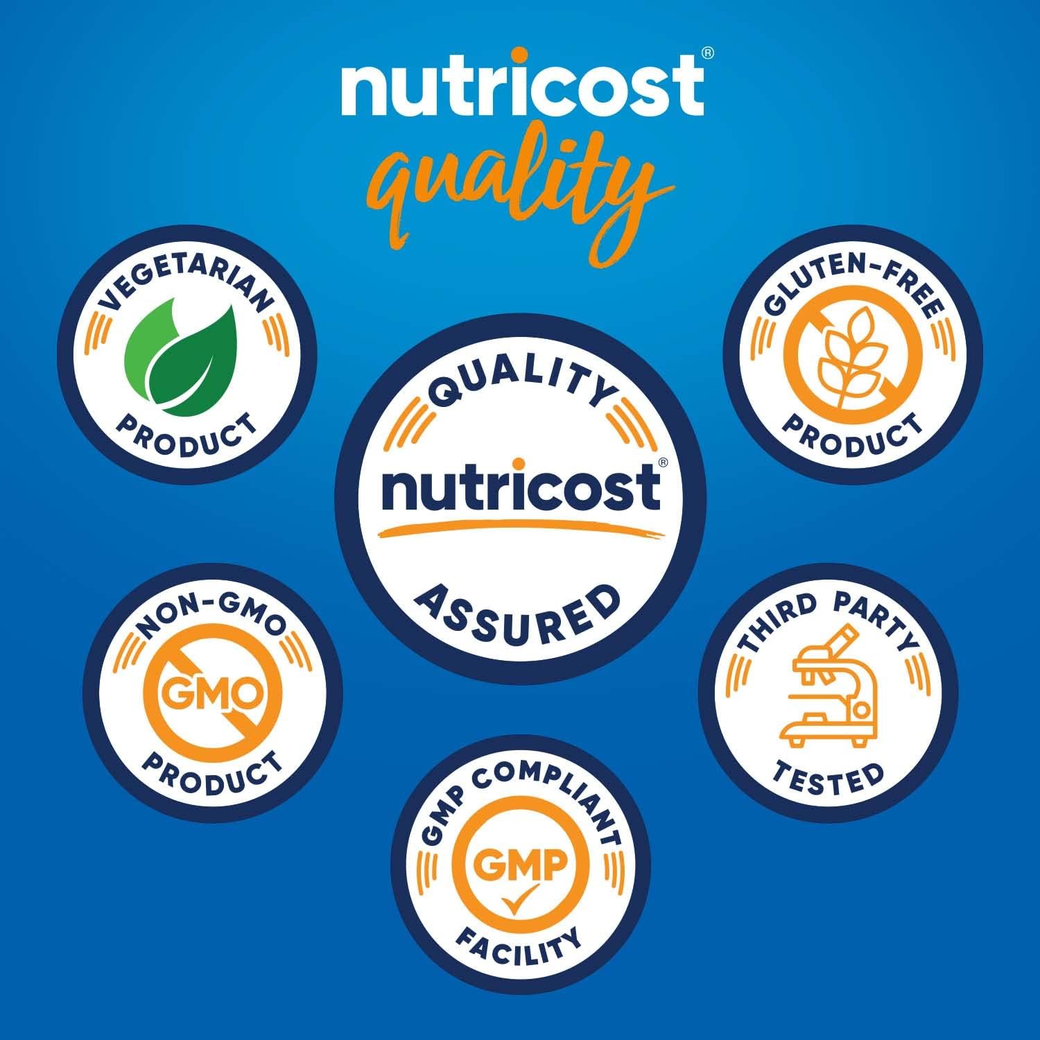 Nutricost N-Acetyl L-Cysteine (NAC) 1200mg - 250g