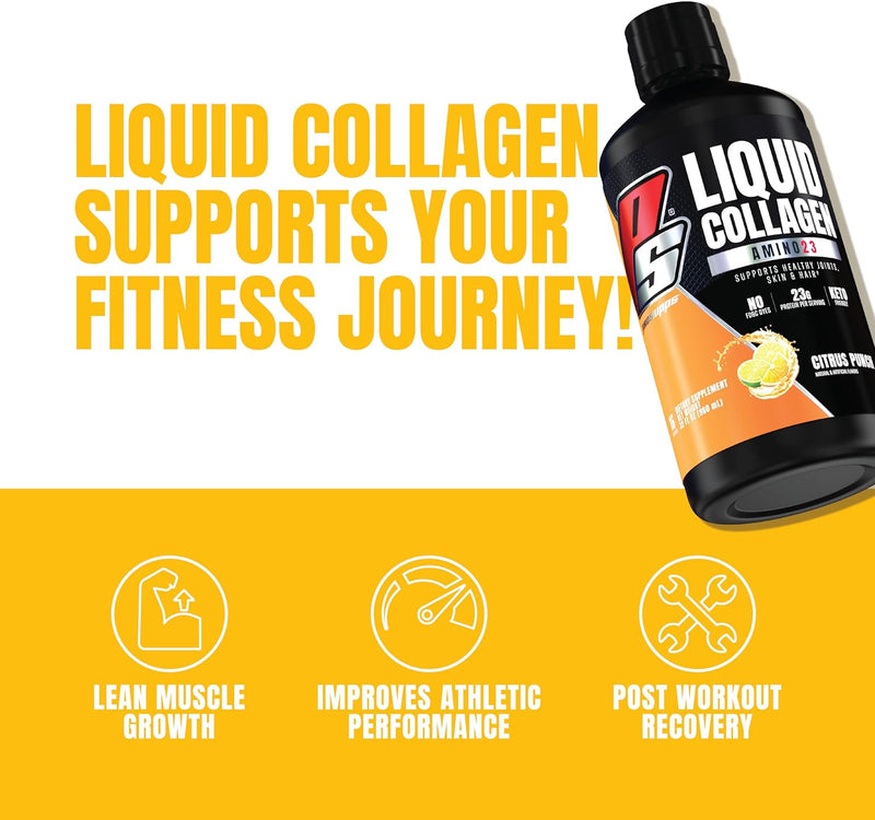ProSupps Amino 23 Liquid Collagen Shots, 32oz