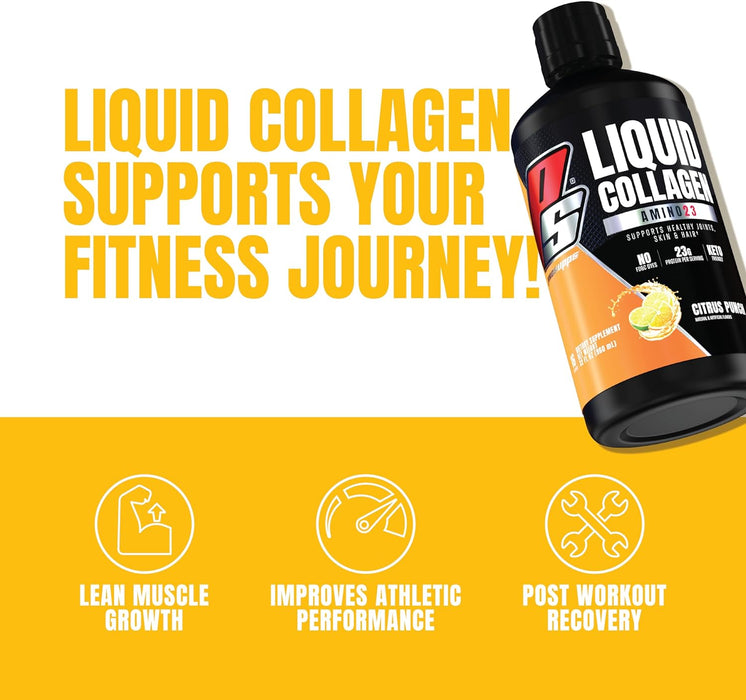 ProSupps Amino23 Liquid Collagen Shots, 32oz