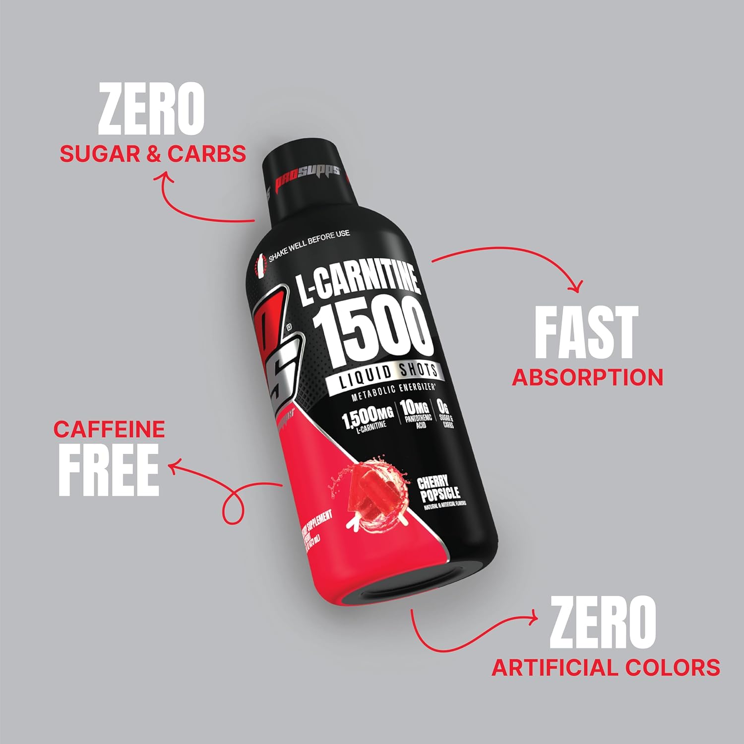 ProSupps L-Carnitine 1500 Stimulant Free Liquid Shots - 31 serving PROTEIFY ProSupps L-Carnitine 1500 Stimulant Free Liquid Shots - 31 serving PROTEIFY
