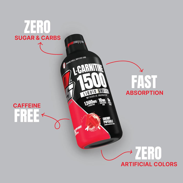 ProSupps L-Carnitine 1500 Liquid Shots Metabolic Energizer