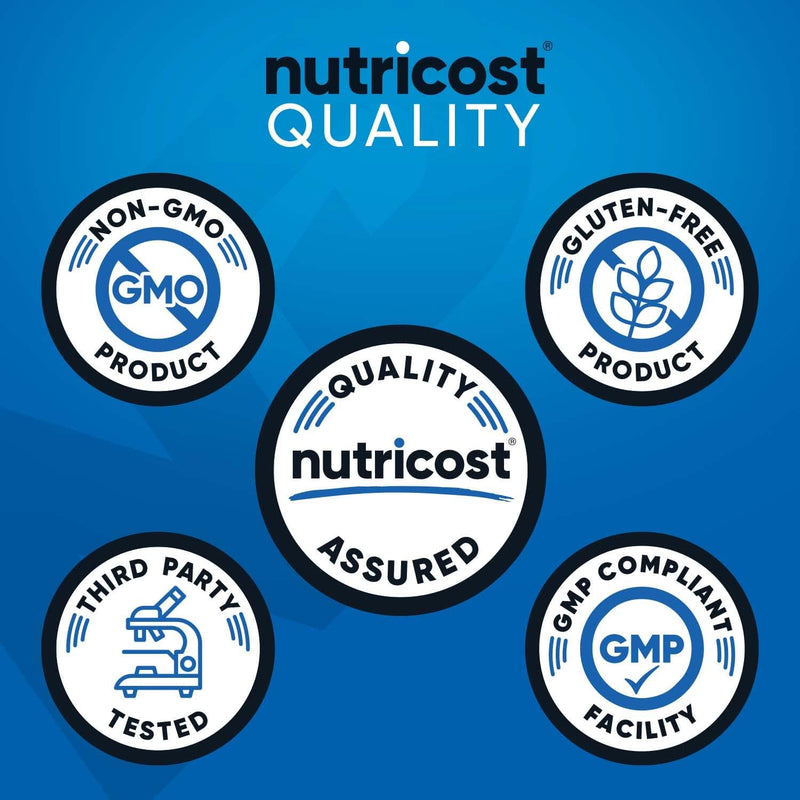 Nutricost Mass Gainer Double Chocolate Flavor, 6.7lb - 50 Grams of Protein Per Serving - Non-GMO & Gluten Free