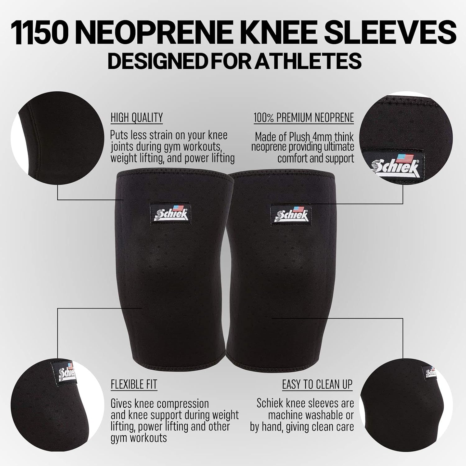 Schiek Model 1150 Knee Sleeves
