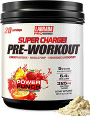 Labrada Pro Series Super Charge Pre-Workout Powder 680g - 20 servings