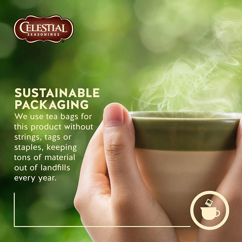 Celestial Seasonings Fruit Tea Sampler, Caffeine Free, 5 Flavors, 18 Tea Bags