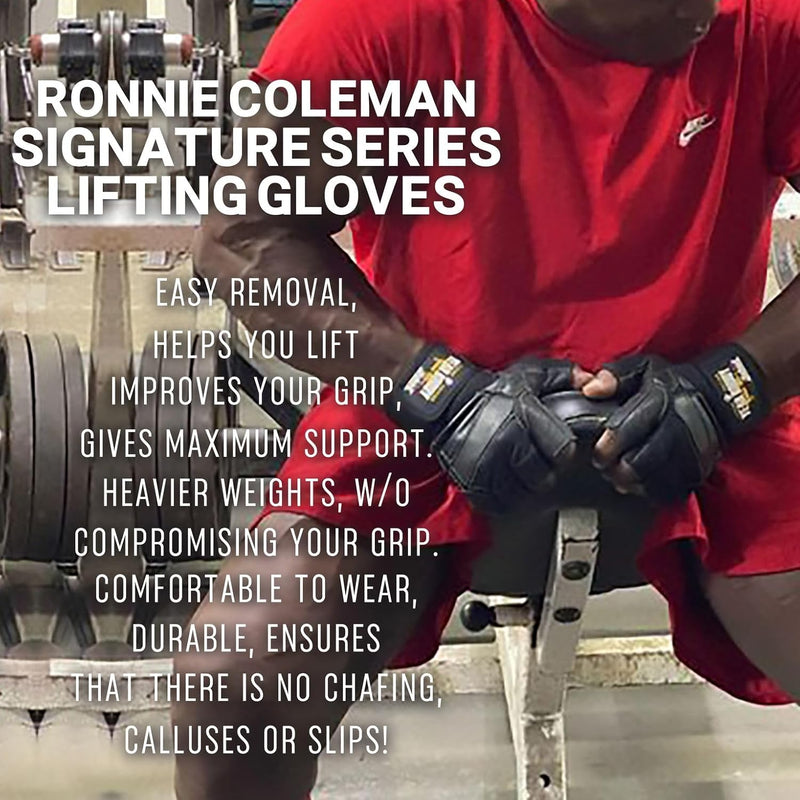 Schiek Ronnie Coleman Signature Series Lifting Gloves