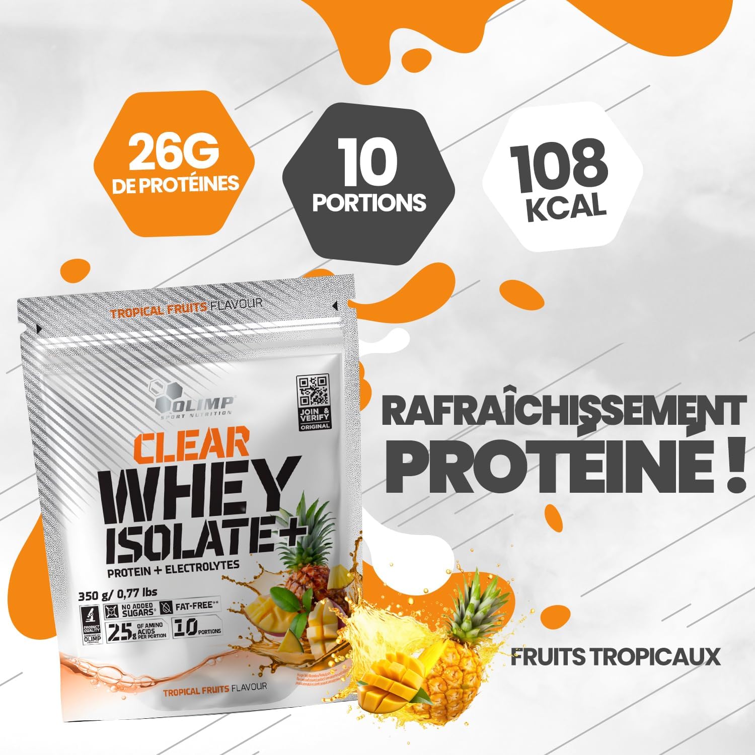 Olimp Clear Whey Protein Isolate 350g