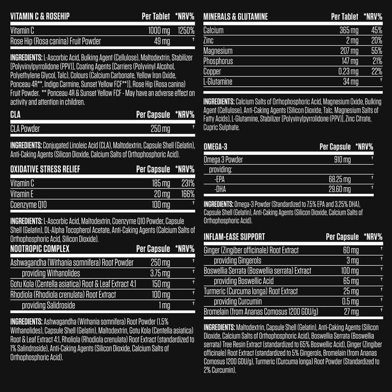 Applied Nutrition Black Stak Performance Complex - 30 Sachets