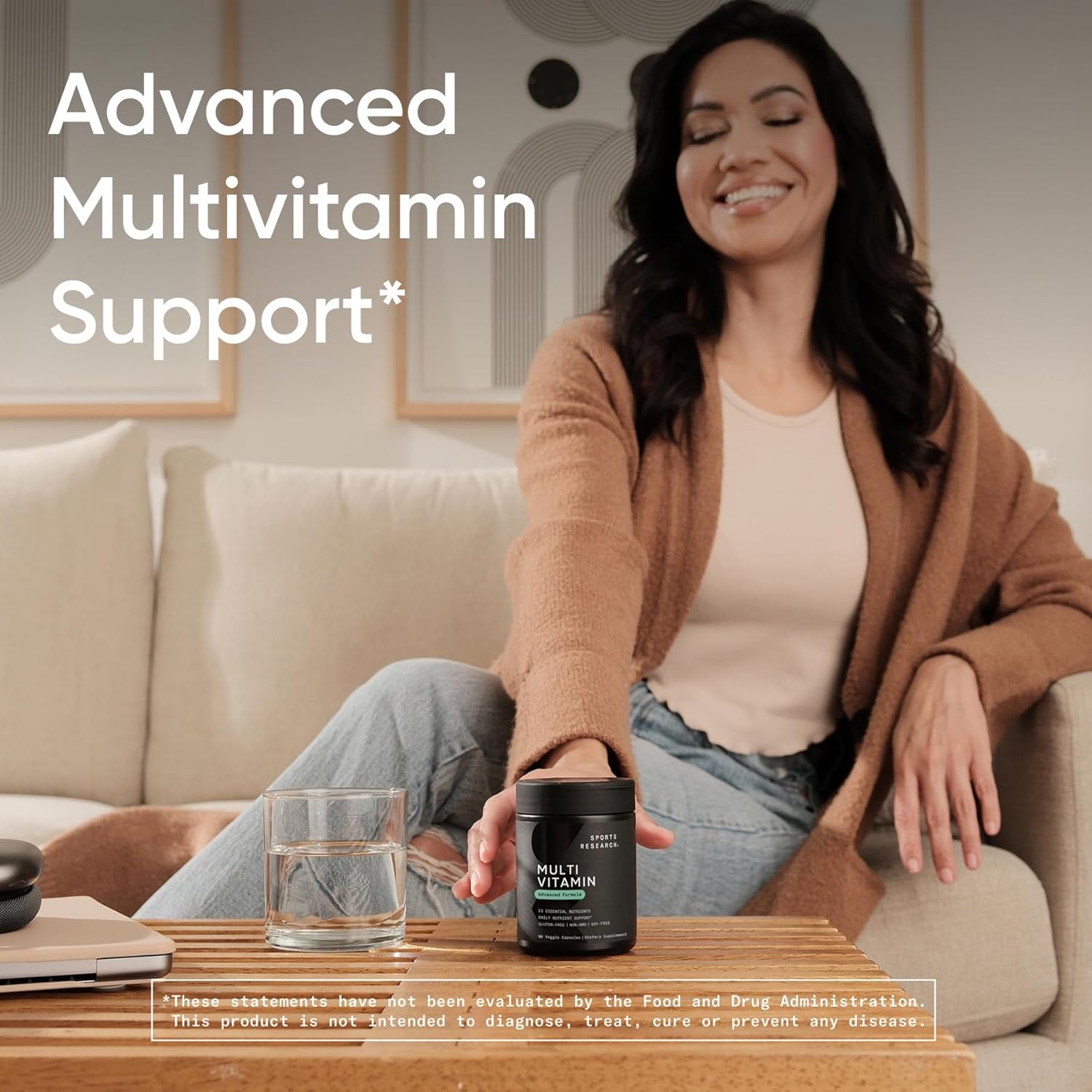 Sports Research Multivitamin Advanced Formula - 60 Veggie Capsules