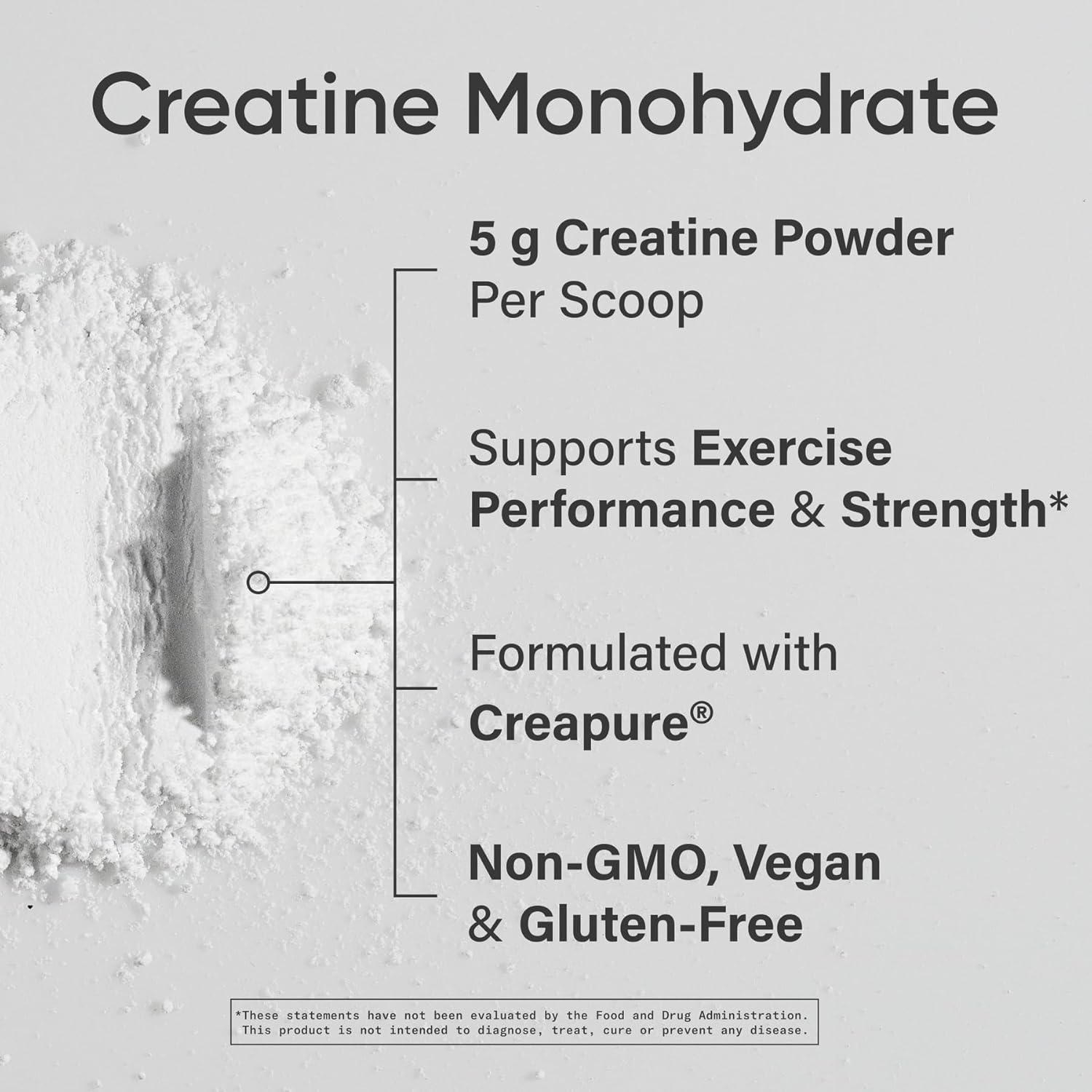 Sports Research Creatine Monohydrate Powder with Creapure - 450g