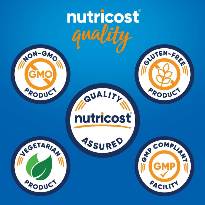 Nutricost L-Glutamine Powder 500g - Gluten Free & Non-GMO, 100 Servings