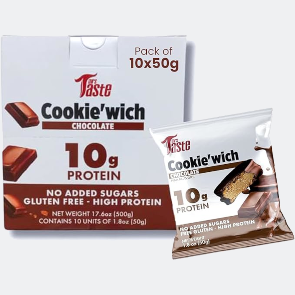 Mrs Taste Cookie'wich 50g - Pack of 10