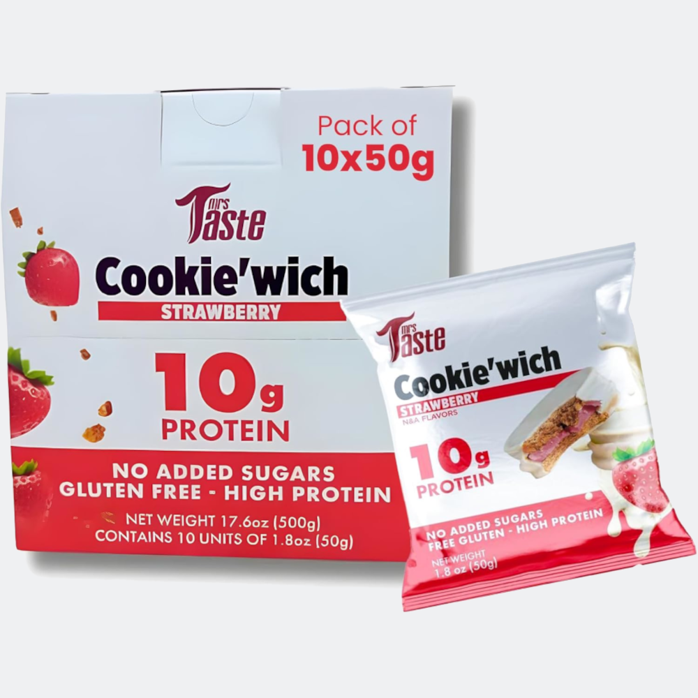Mrs Taste Cookie'wich 50g - Pack of 10