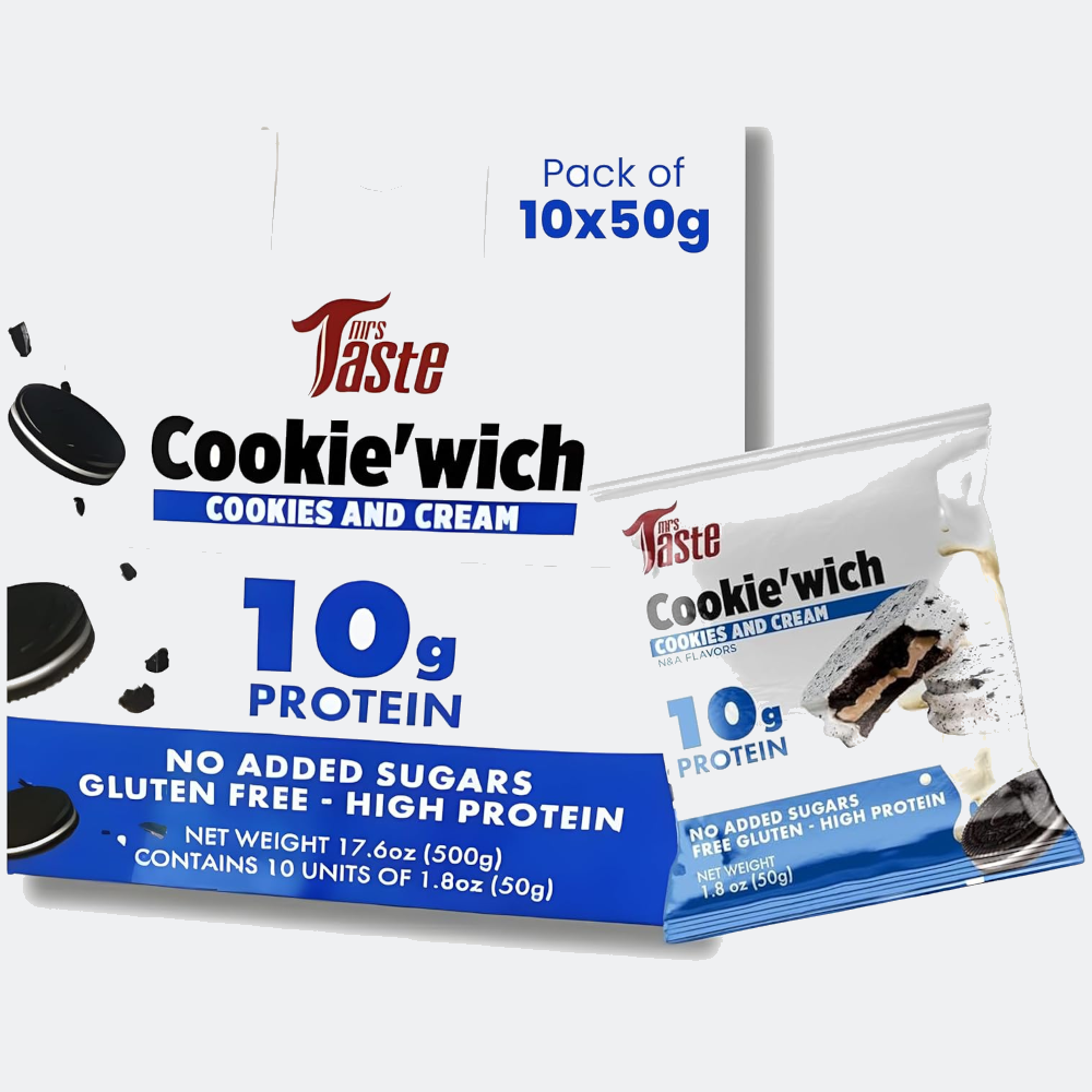 Mrs Taste Cookie'wich 50g - Pack of 10