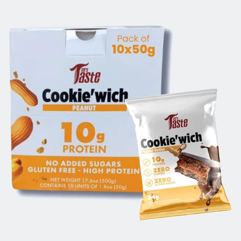 Mrs Taste Cookie'wich 50g - Pack of 10