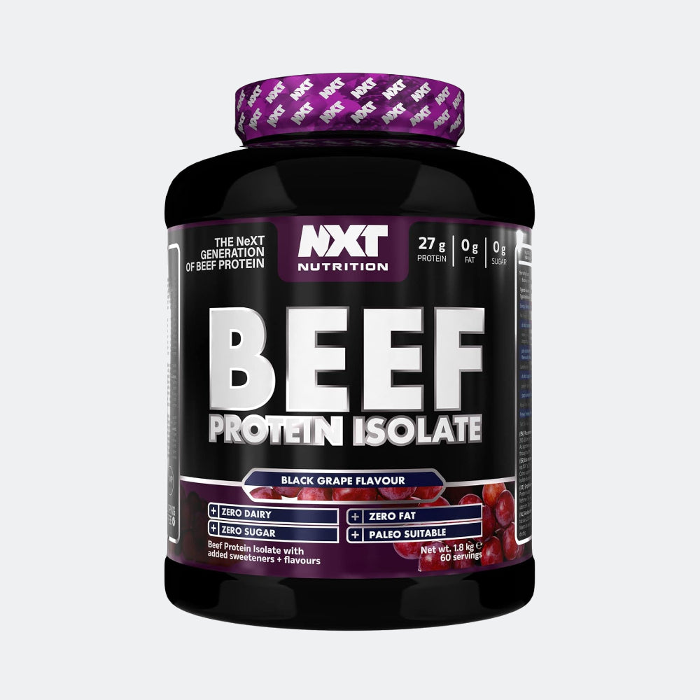 NXT Nutrition Beef Protein Isolate Powder 60 serving 1.8kg
