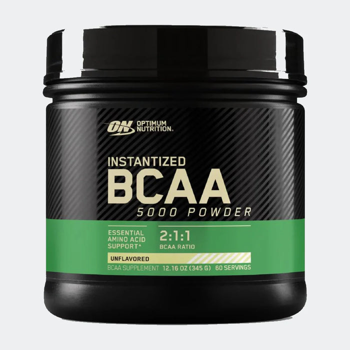 Optimum Nutrition (ON) Instanized BCAA 5000 Powder, Unflavored, 345g, 60 servings