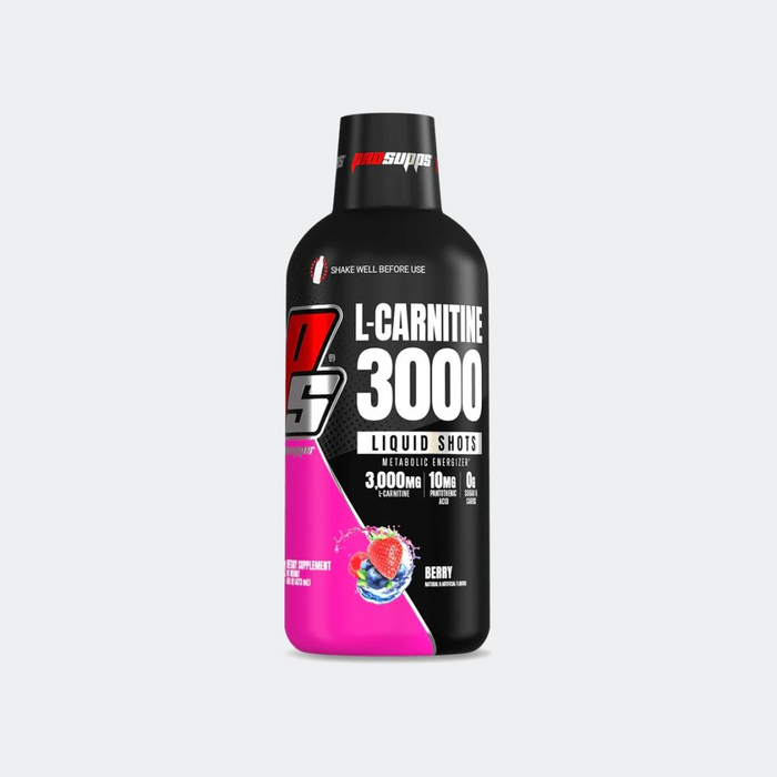 ProSupps L-Carnitine 3000 Liquid Shots 31 Servings, Metabolic Energizer