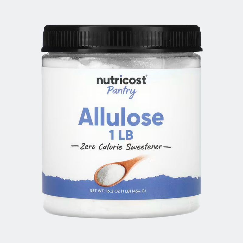Nutricost Allulose Sweetener 1lb -  KETO Sugar, 0 Calorie, Low Carb, Natural Sugar Alternative, Crystalline Powder