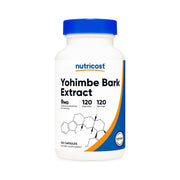 Nutricost Yohimbe Bark Extract 450mg - 120 Capsules