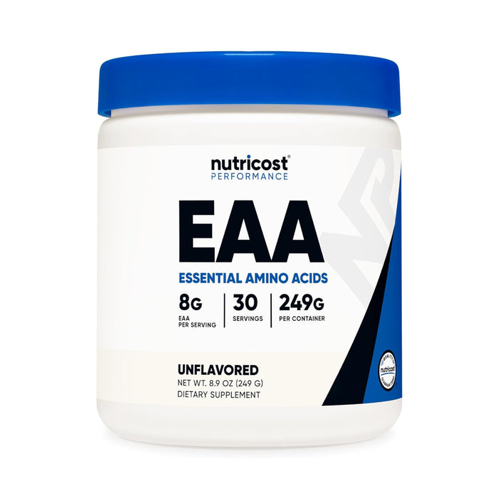 Nutricost EAA Powder 30 Servings - Essential Amino Acids - Non-GMO, Gluten Free, Vegetarian Friendly