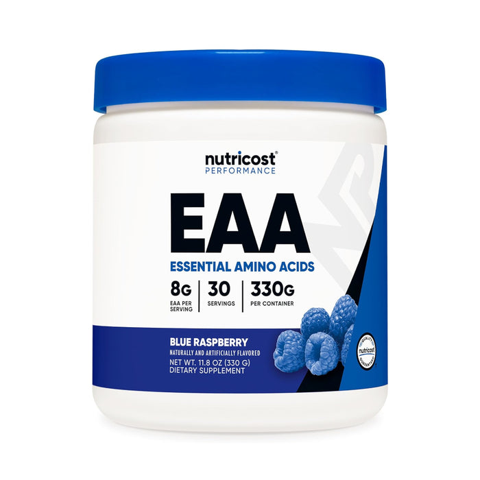 Nutricost EAA Powder 30 Servings - Essential Amino Acids - Non-GMO, Gluten Free, Vegetarian Friendly