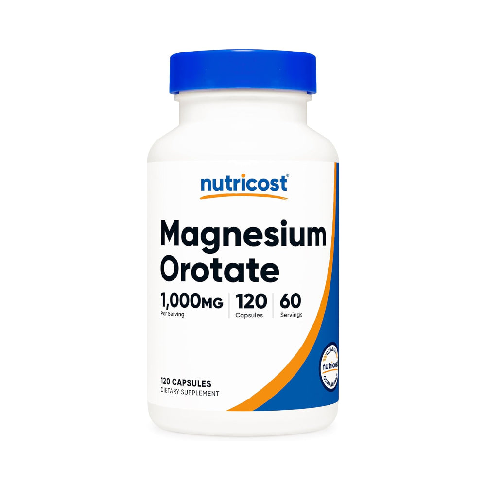Nutricost Magnesium Orotate 1000mg - 120 Capsules