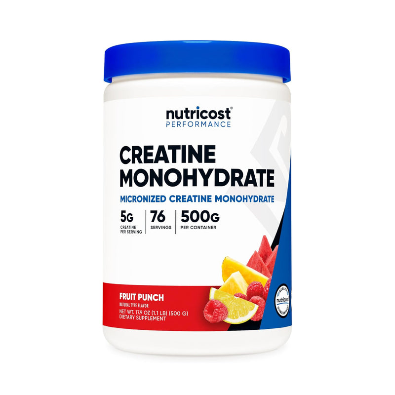 Nutricost Creatine Monohydrate Powder 500g - 76 serving