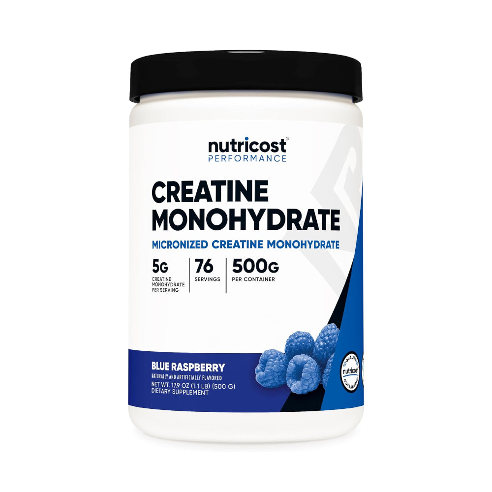 Nutricost Creatine Monohydrate Powder 500g - 76 serving