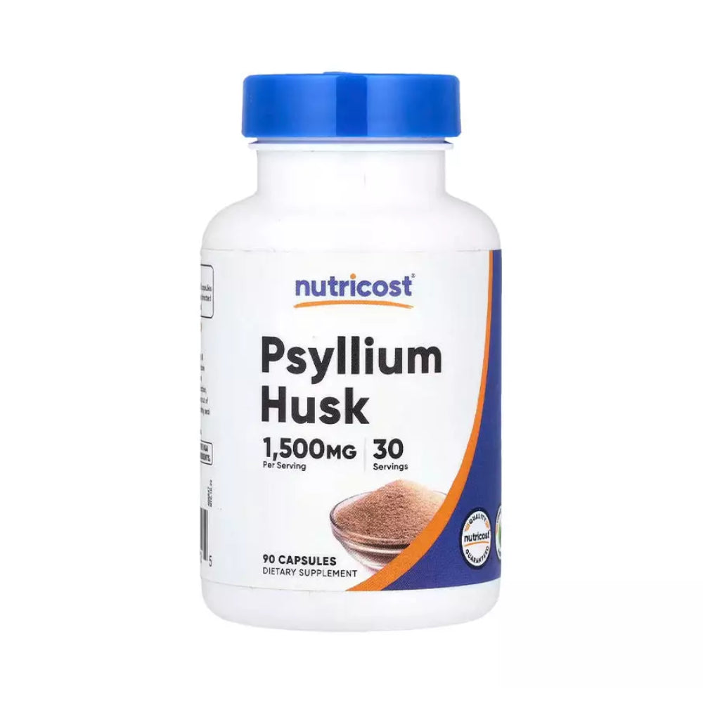 Nutricost Psyllium Husk 1500mg - 90 Capsules