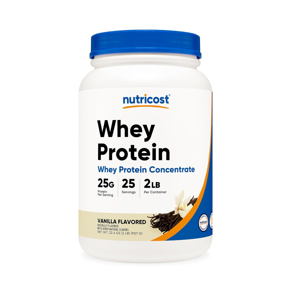 Nutricost Whey Protein Concentrate 2lb - Gluten Free & Non-GMO