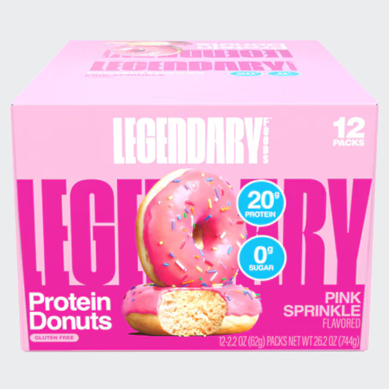 Legendary Foods Protein Donuts 72g (Pack of 8) - 2 Donuts per Pack