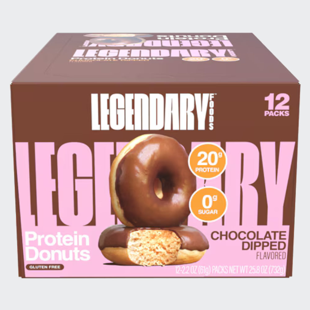 Legendary Foods Protein Donuts 72g (Pack of 8) - 2 Donuts per Pack
