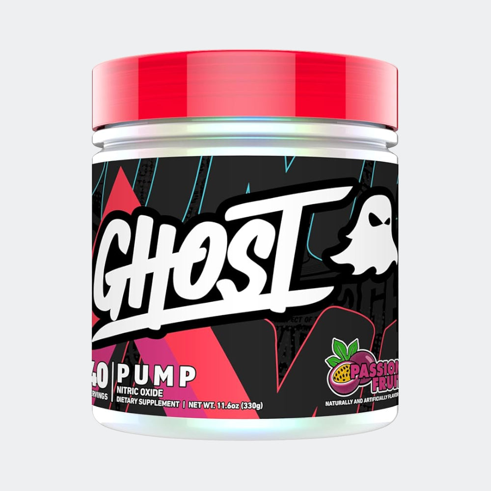 Ghost Pump V2 Nitric Oxide Pre-Workout Supplements 330g - Passion Fruit